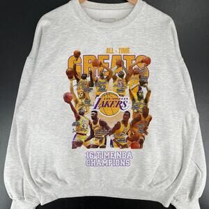 Los Angeles Lakers 16 Time N Ba Unisex Unisex Sweatshirt